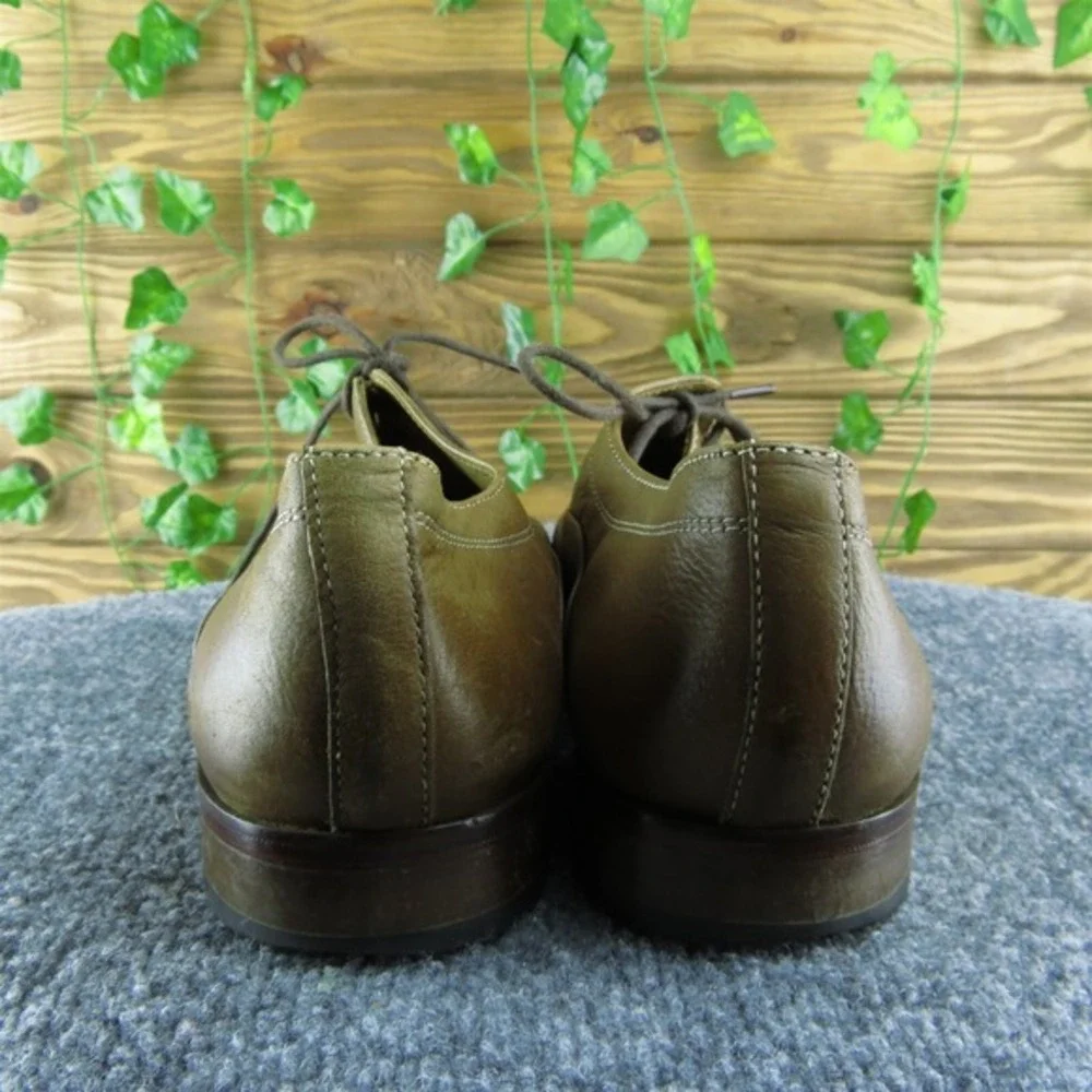 Kenneth Cole New York Slow Mo Men Wingtip Oxfords Sz 11.5 Brown Leather‎ Lace Up